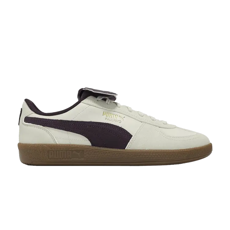 

Кроссовки Puma Palermo Premium 'Alpine Snow Midnight Plum', кремовый