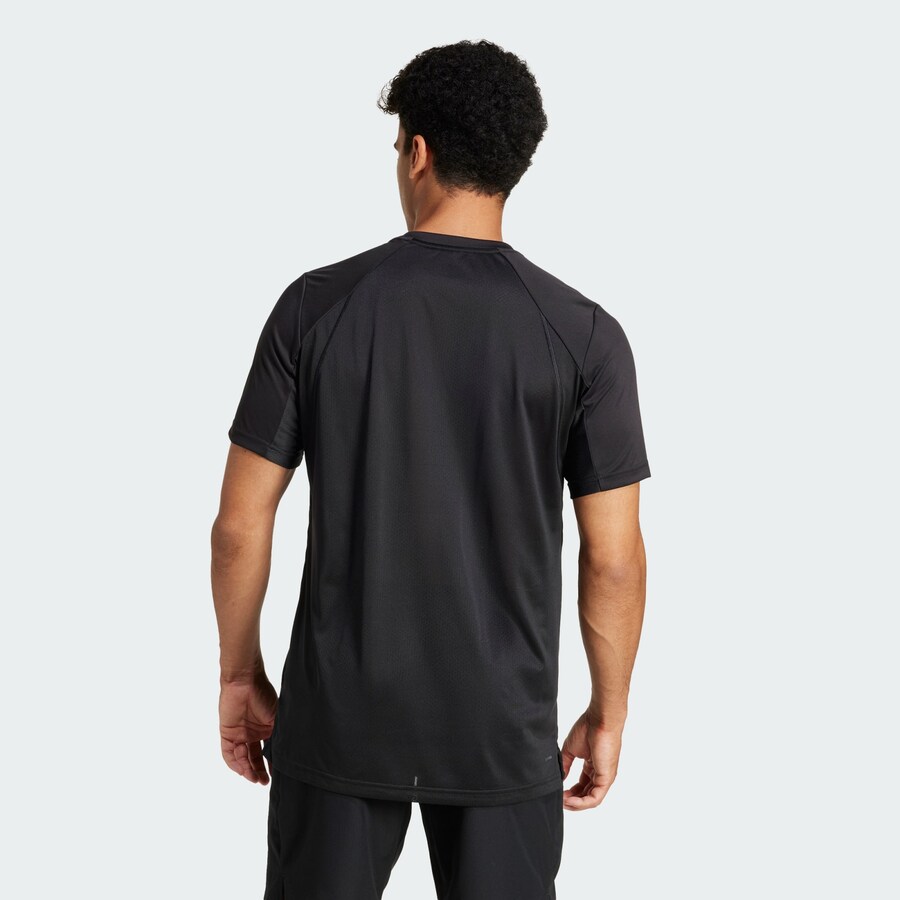 Футболка ADIDAS PERFORMANCE Performance Shirt, черный — фото 4