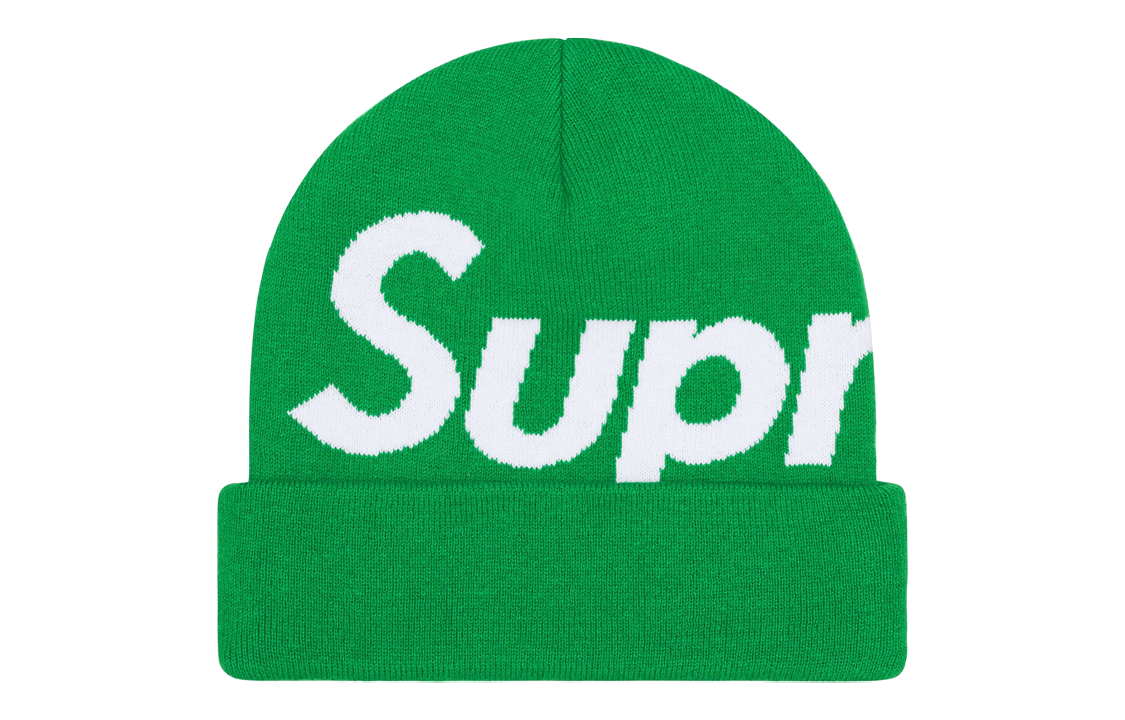 

Шапка с большим логотипом шапка-бини FW23 Supreme
