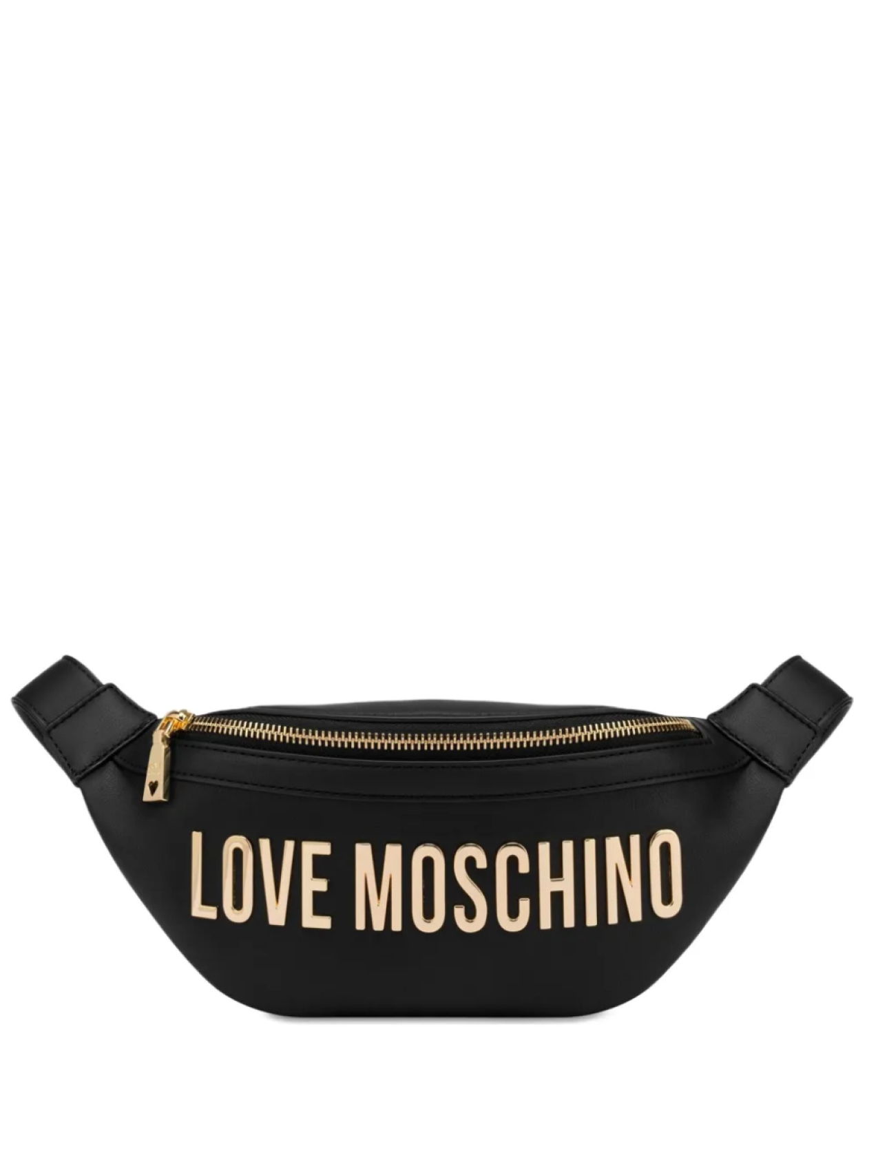 

Love Moschino поясная сумка с логотипом, черный