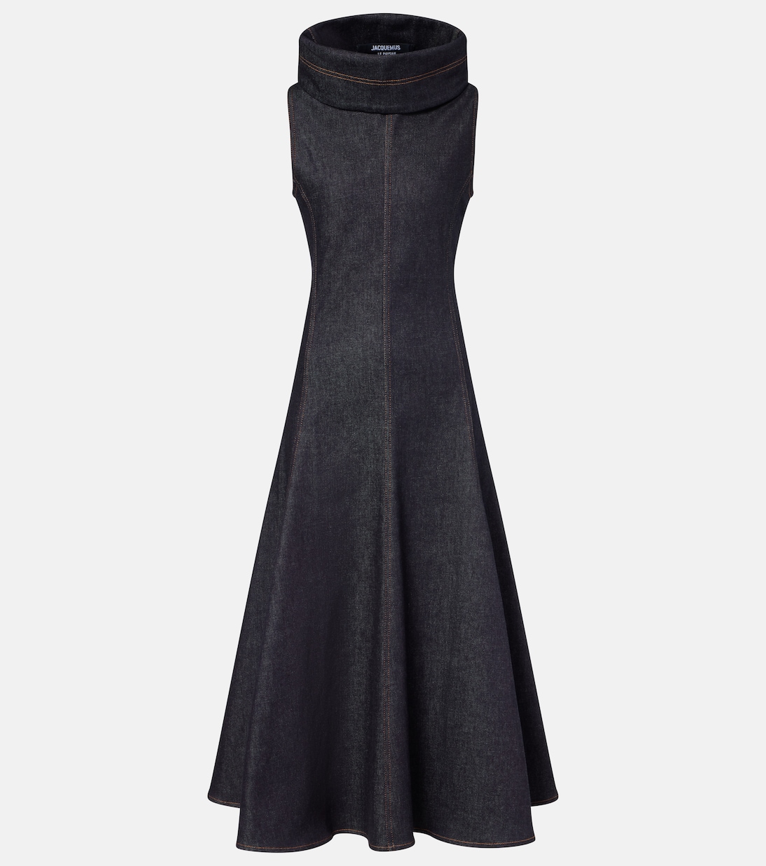 

Джинсовое платье миди Jacquemus, Dark Navy