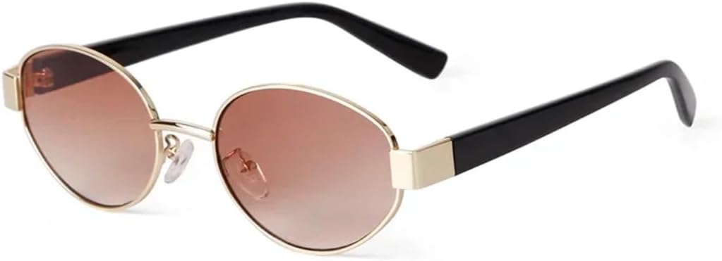 

Солнцезащитные очки с защитой от УФ-излучения UV400 | Овальная оправа, коричневые линзы | для женщин и мужчин, для занятий спортом на открытом воздухе и вождения DSVIGF, 04