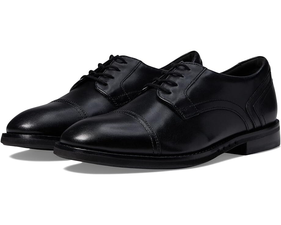 

Оксфорды Clarks Un Hugh Cap, черная кожа