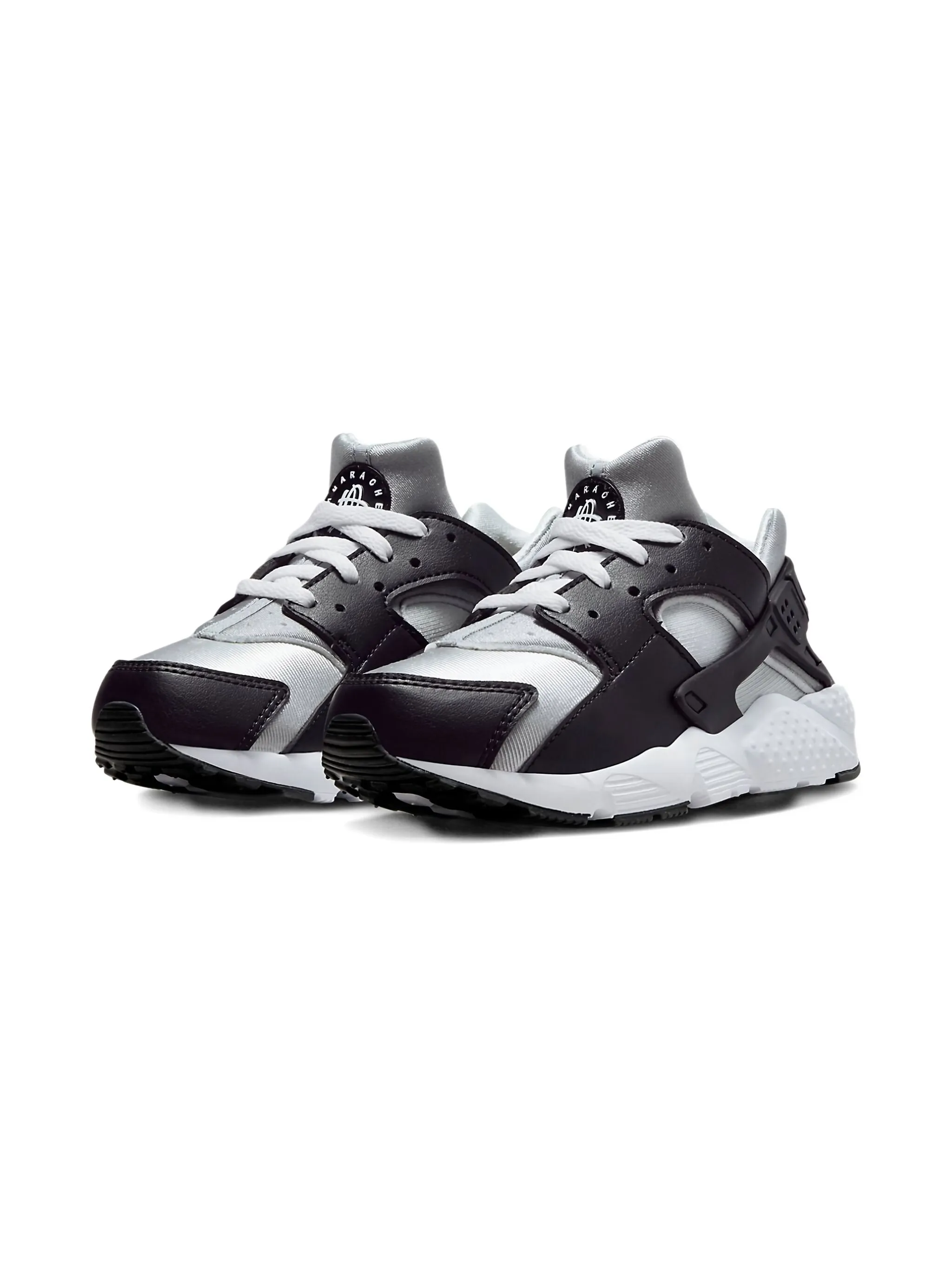 Кроссовки Huarache Run Black/Neutral Grey/Medium Grey/White Nike Kids, черный — фото 2
