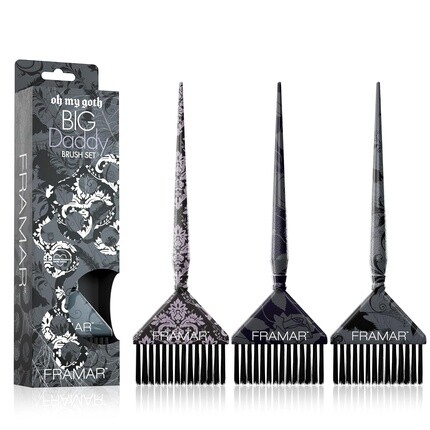 

Framar Набор кистей для окрашивания волос Goth Hair Color Kit Coloring Dying To Apply Brushes Bulk Tint For