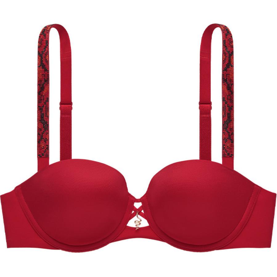 

Victoria's Secret Женский бюстгальтер винтажный красный