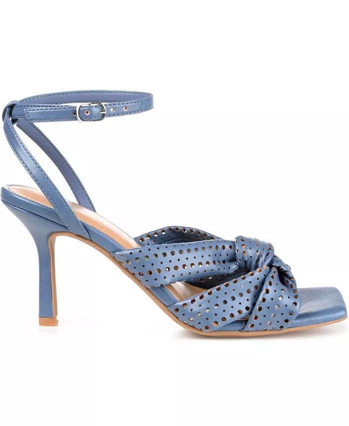Женские перфорированные сандалии Naommi Journee Collection, синий — фото 2