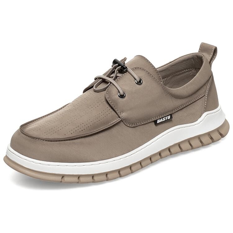 Туфли мужские Men"s Casual Men Low-Top Basto, серый — фото 2