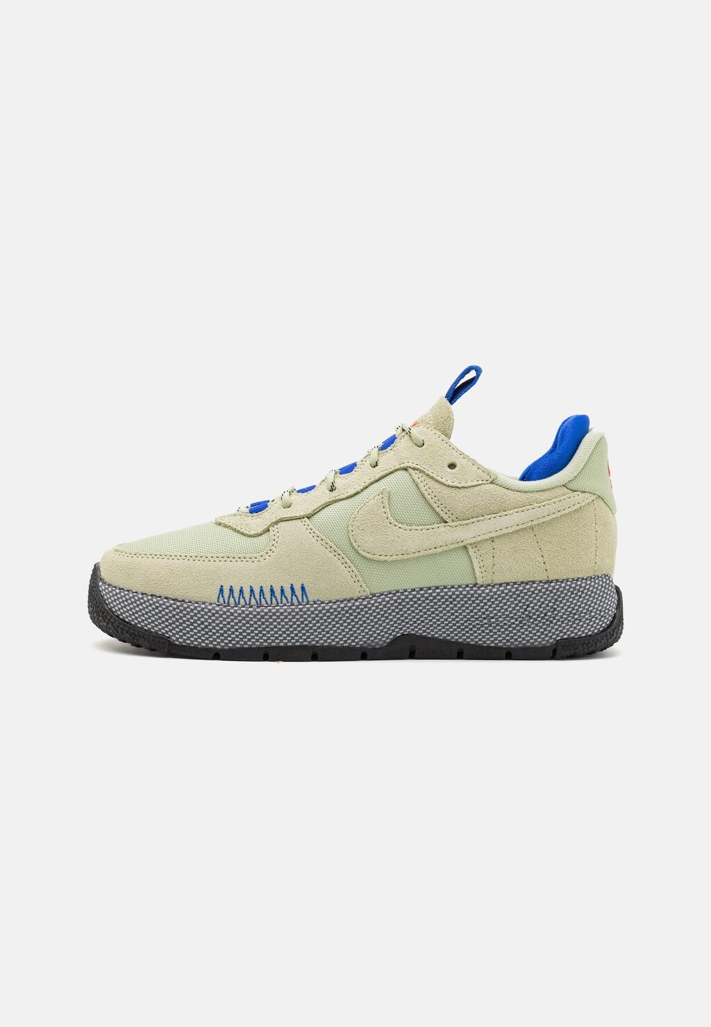 

Кроссовки низкие AIR FORCE 1 WILD Nike Sportswear, цвет olive aura/racer blue/aquarius blue/ashen slate/dark grey/black