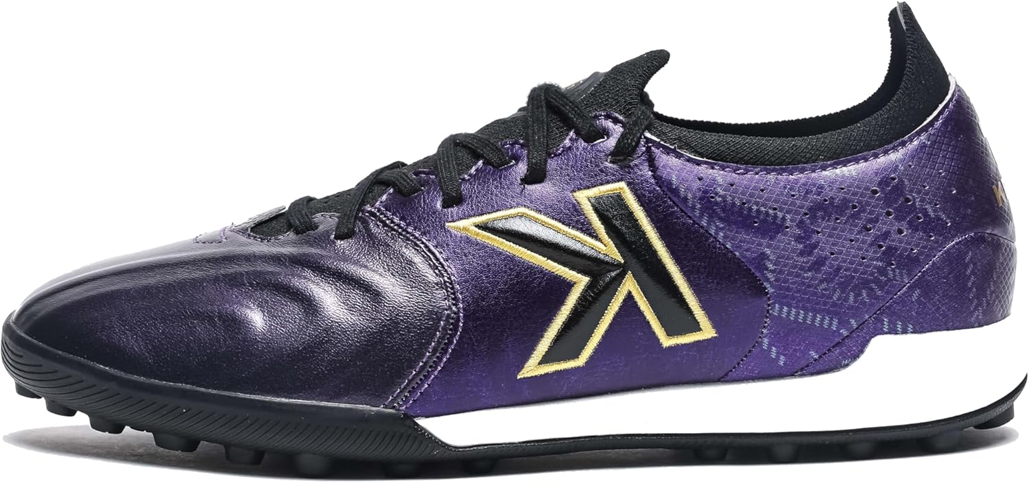 

Футбольные бутсы KELME из кенгуру кожи для травы - FG Pro K-Leather - для футбола на улице и в зале, мужские, взрослые размеры, фиолетовый