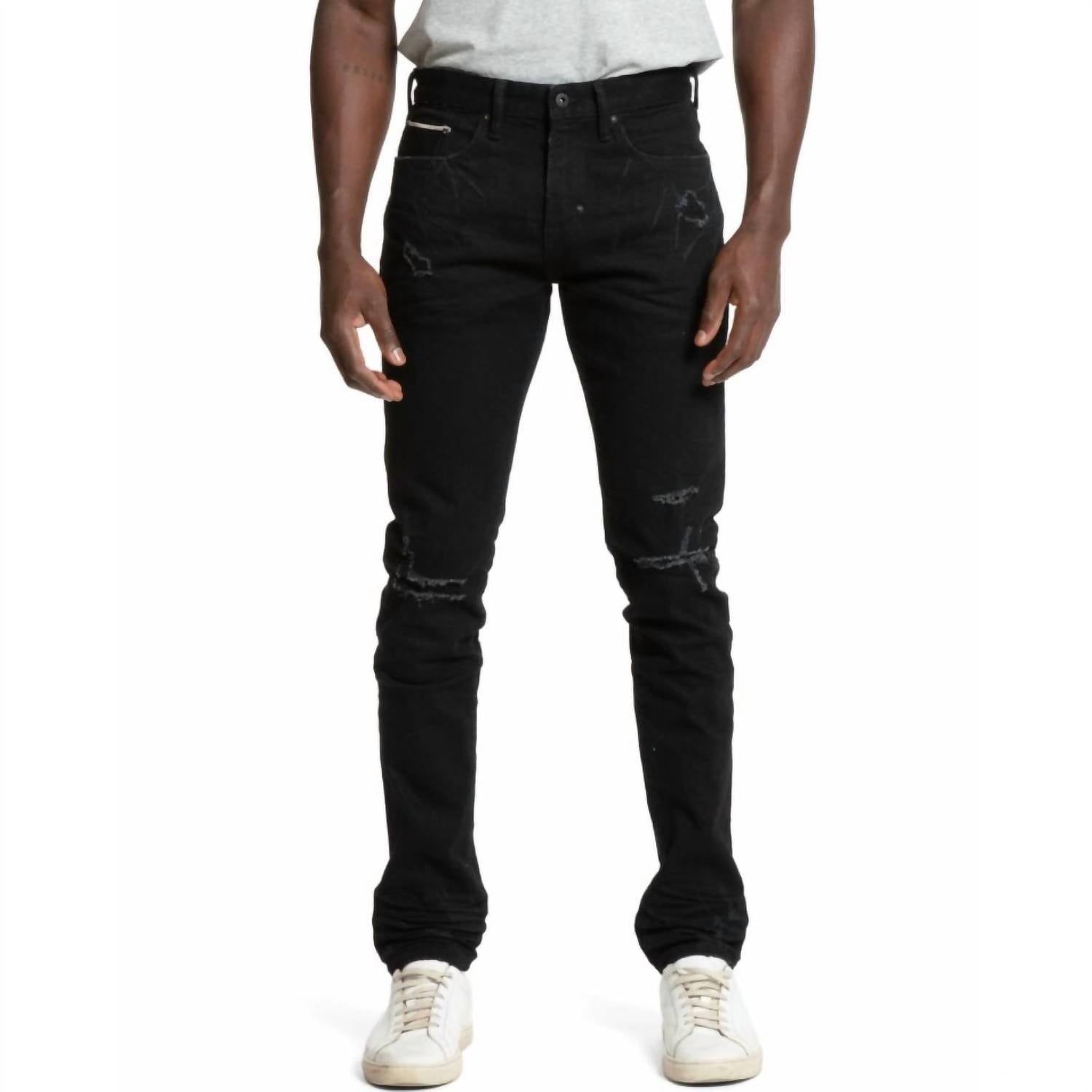 

Мужские джинсы Cayenne Selvedge Halo черного цвета Prps