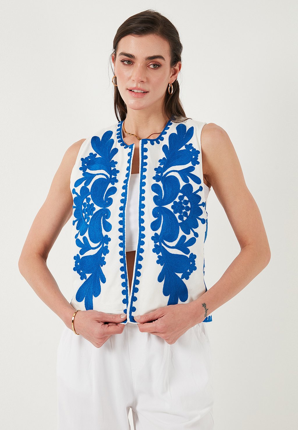 

Жилет REGULAR FIT LELA, синий