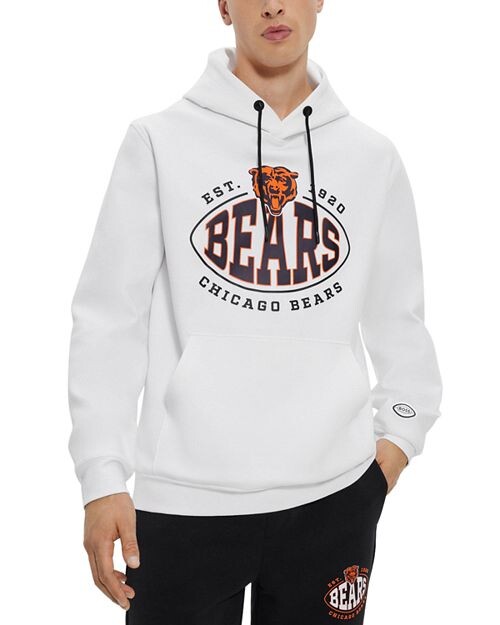 

Толстовка обычного кроя с принтом BOSS NFL Chicago Bears из смеси хлопка BOSS, цвет White