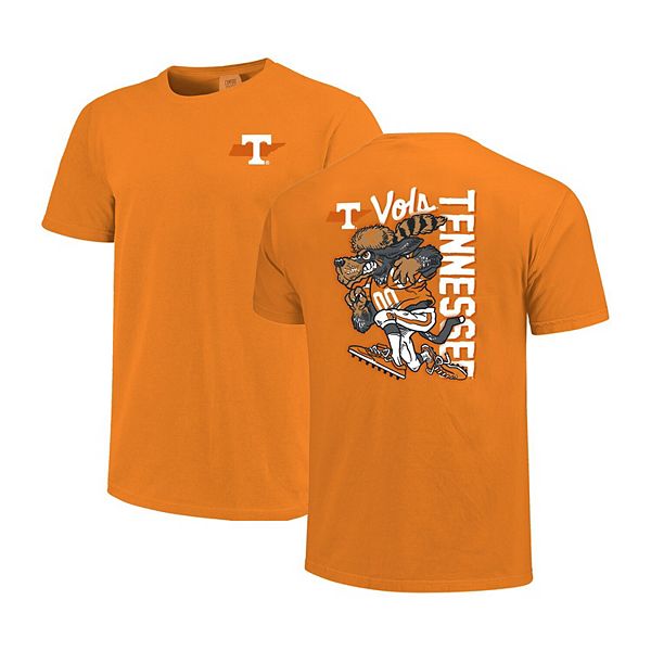 

Футболка Comfort Colors с эскизом талисмана Tennessee Volunteers в оранжевом цвете Image One