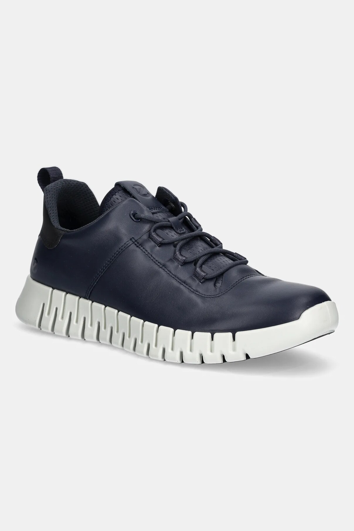 

Кроссовки кожаные Gruuv Sneaker Lea Ecco, темно-синий