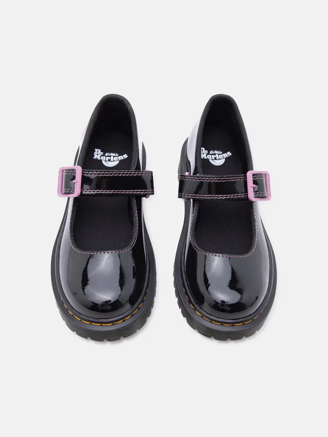 Туфли-балетки Dr. Martens Bex черного цвета — фото 3