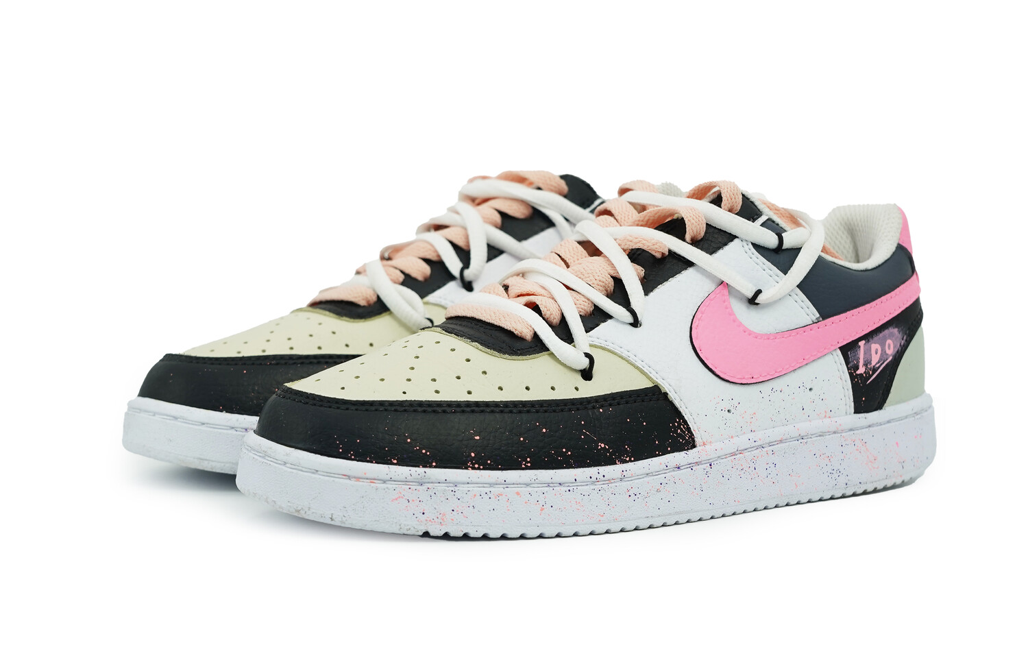 

Кроссовки Nike Court Vision 1 Skateboarding Shoes Women's Low-top White, цвет I Do