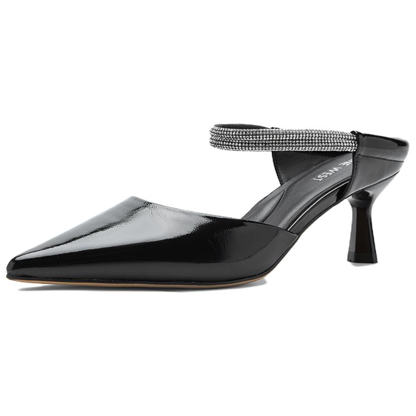 NINE WEST Женские противоскользящие тапочки с закрытым носком - Nude Pink, цвет Nude Pink — фото 4