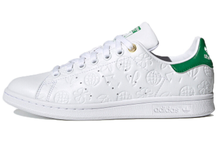 

Кроссовки Adidas Originals Stan Smith Embossed Graphics White Green Women's