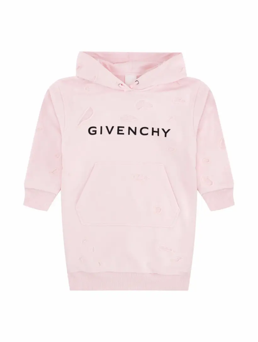 

Платье-худи с логотипом Givenchy, розовый