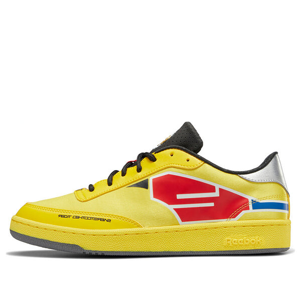 

Кроссовки power rangers x club c 'saber-toothed tiger zord' Reebok, желтый