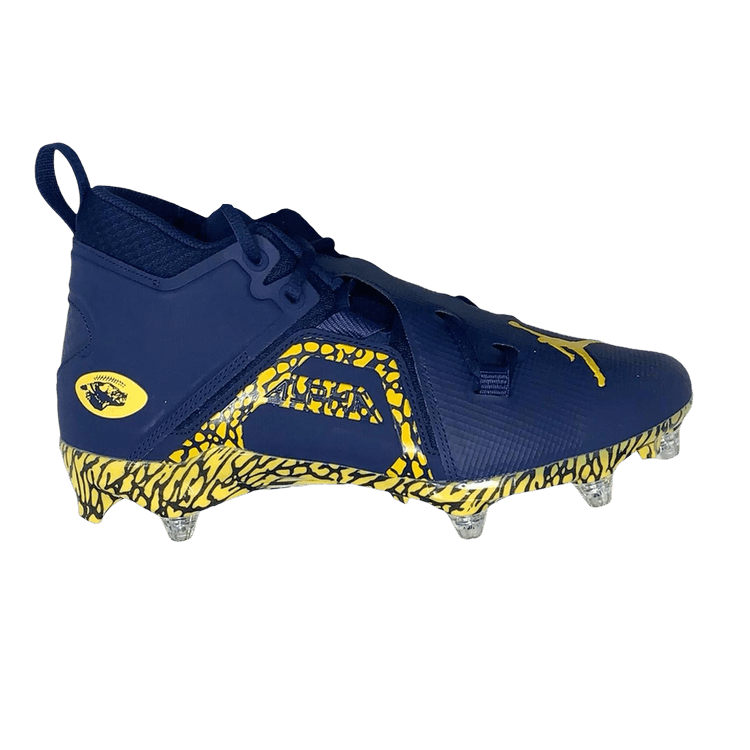

Кроссовки Jordan Alpha Menace Pro 3 'Michigan' PE, синий