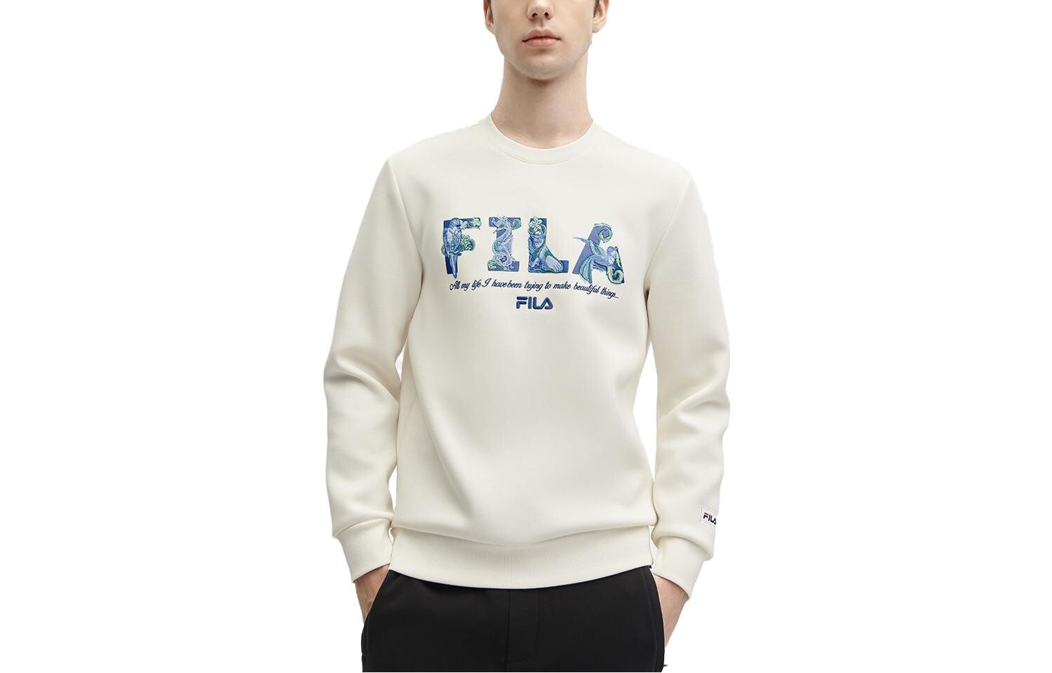 

Мужская толстовка Fila, слоновая кость