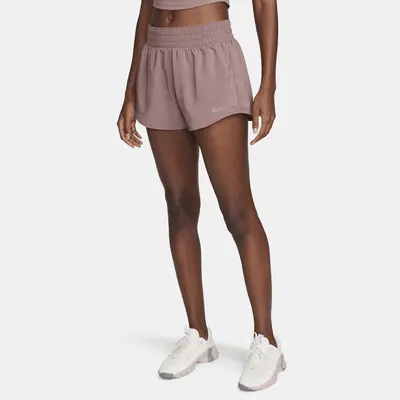 

Шорты Nike One, цвет Smokey Mauve