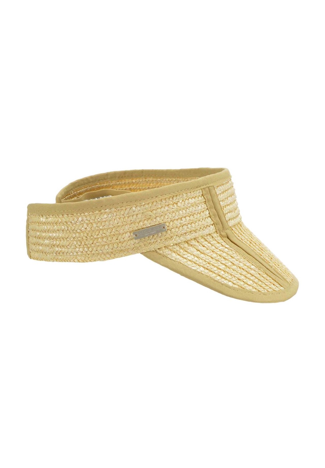 

Зонт соломенный бордюр складной 54723-0 SEEBERGER, цвет Leinen One Size