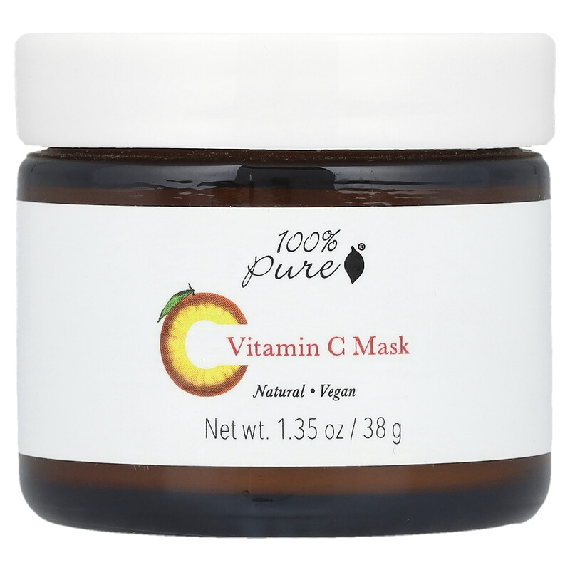 

100% Pure, Маска с витамином C, 38 г (1,35 унции)