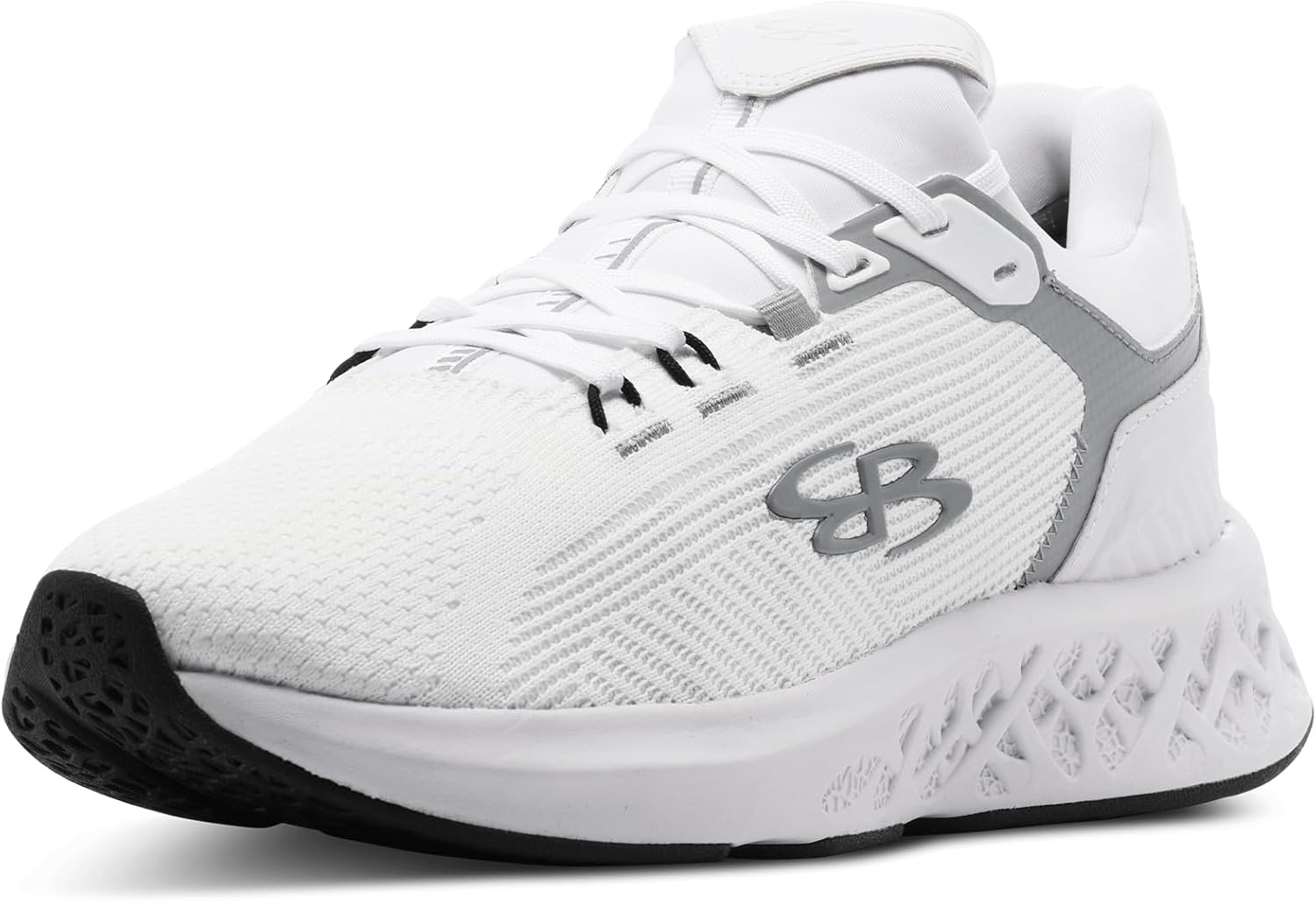 

Кроссовки Boombah Men's Genesis 2 Pureknit для бега - несколько вариантов цветов - разные размеры, белый/черный/серый