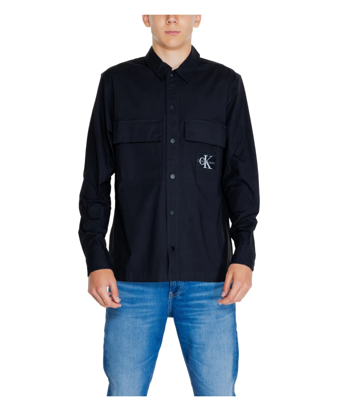 

Рубашка Карго из осенне зимней коллекции Calvin Klein Jeans, черный