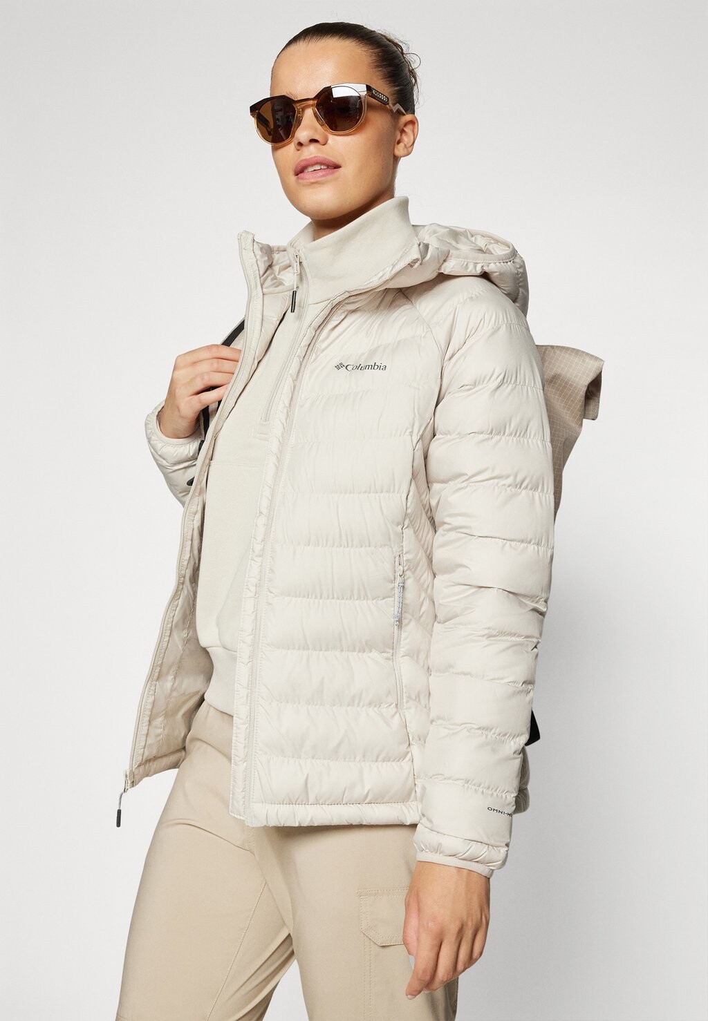 

Зимняя куртка POWDER LITE™ II HOODED JACKET Columbia, серый