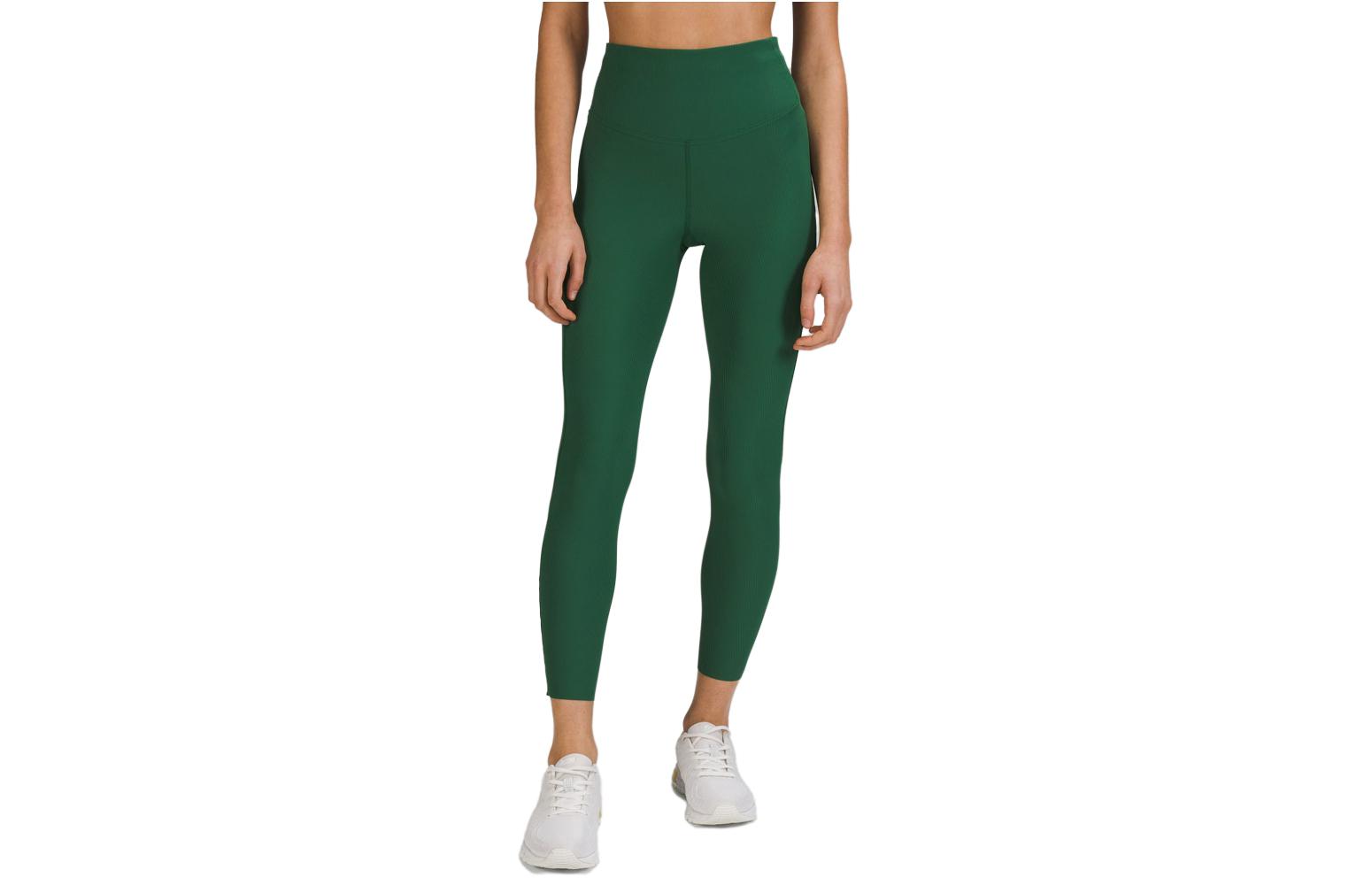 

Женские повседневные брюки Lululemon, Болотный зеленый/Тростниковый зеленый