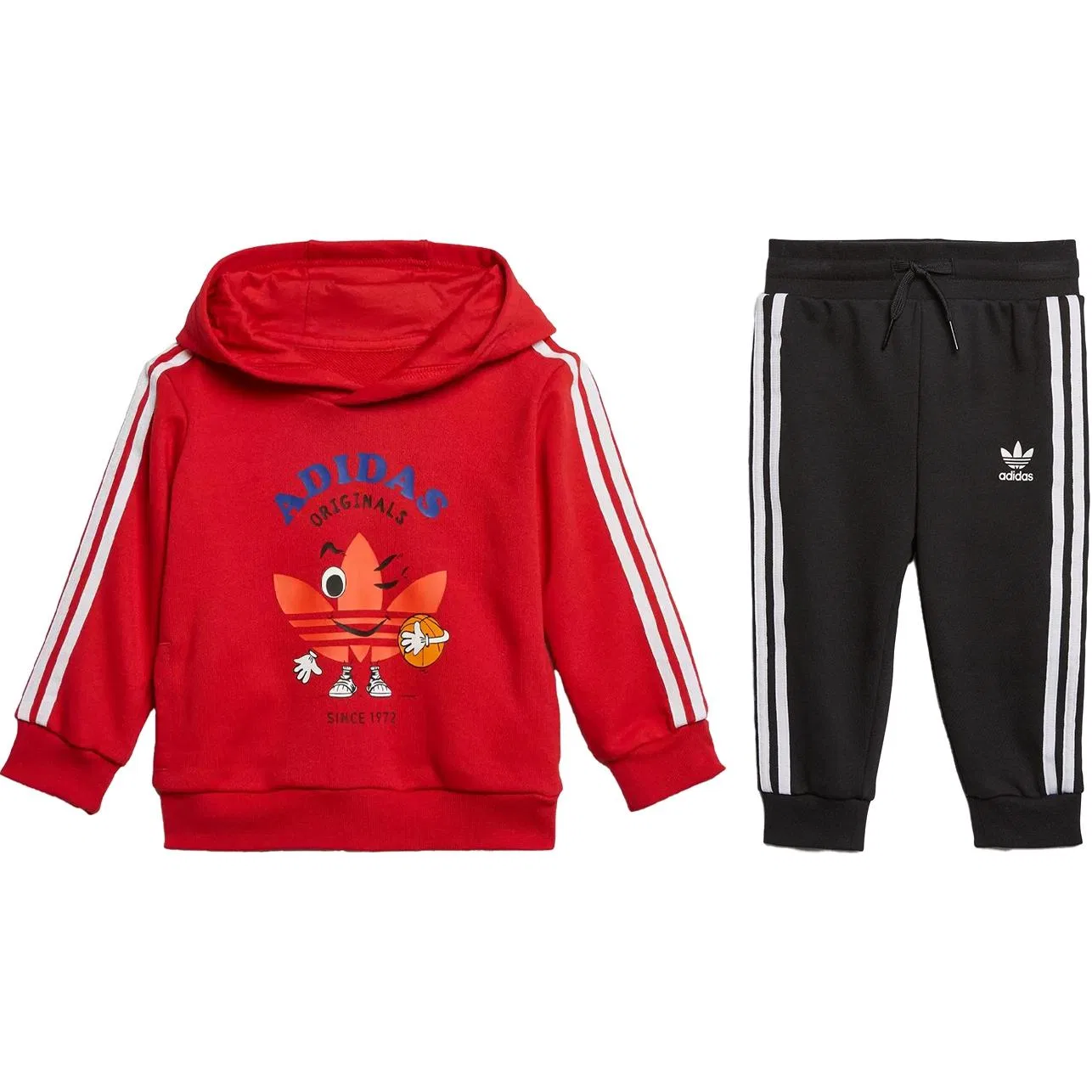 Спортивный костюм для малышей Adidas Originals красно-черный