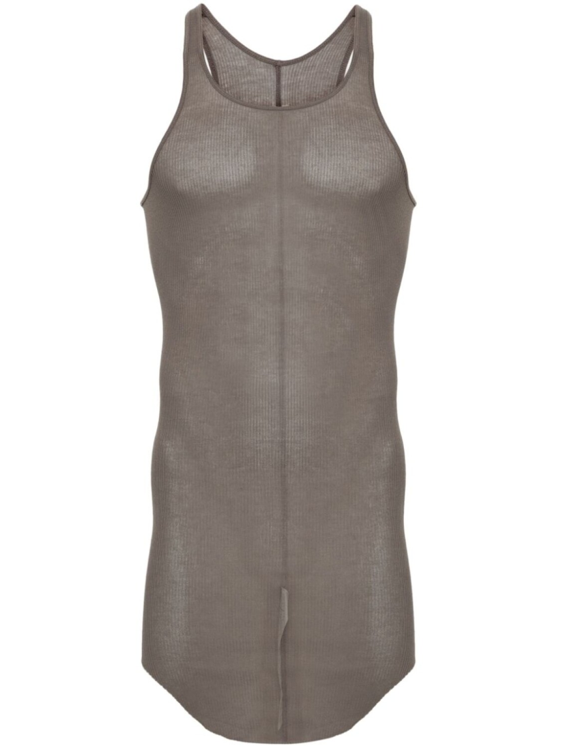 

Rick Owens топ в рубчик, серый