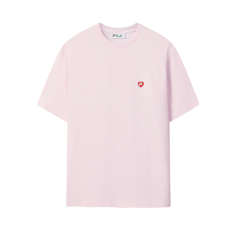 

FILA Футболка унисекс розовая, Розовый, FILA Футболка унисекс розовая