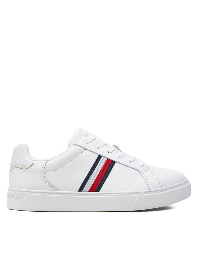 

Кроссовки Tommy Hilfiger Essential Court Sneaker Stripes, белый