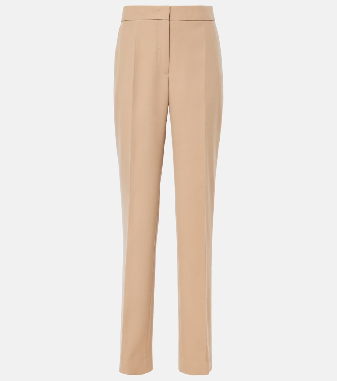 

Узкие шерстяные брюки Jil Sander, Clay