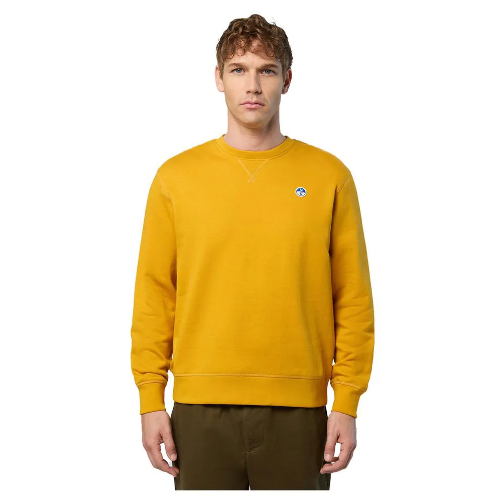

Толстовка North Sails Logo Crew, желтый