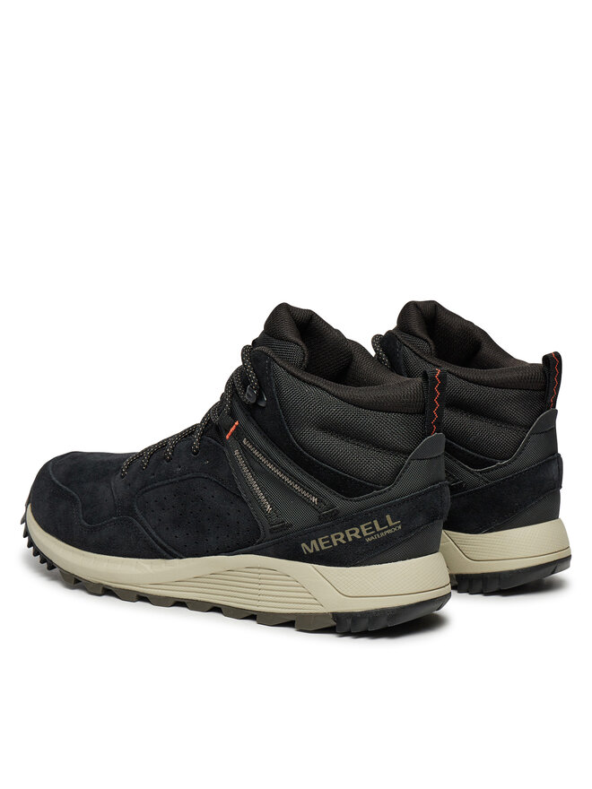 Ботильоны на шнуровке Merrell Wildwood Mid Ltr Wp J068027, черный — фото 4