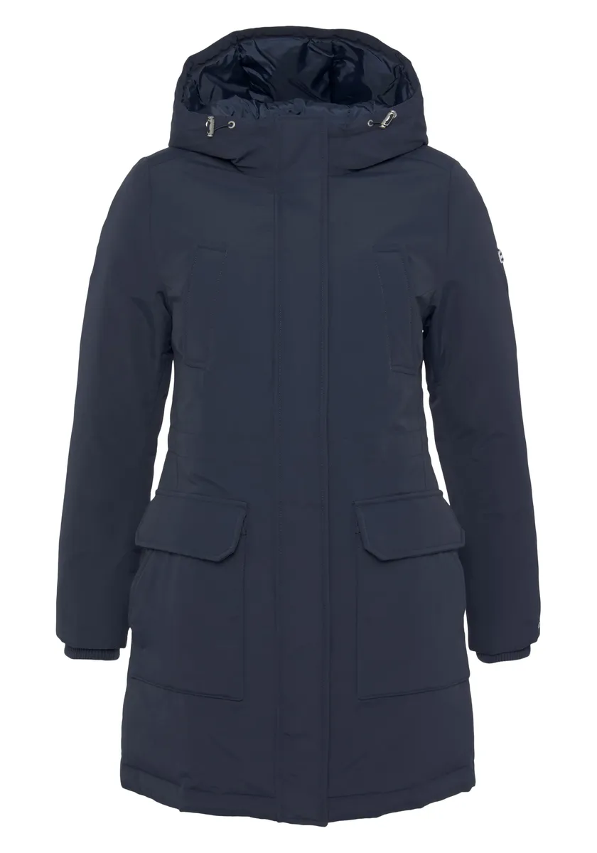 

Пуховик Tommy Jeans "TJW TECHNICAL DOWN PARKA", с логотипом Tommy Jeans на рукаве, цвет морской волны