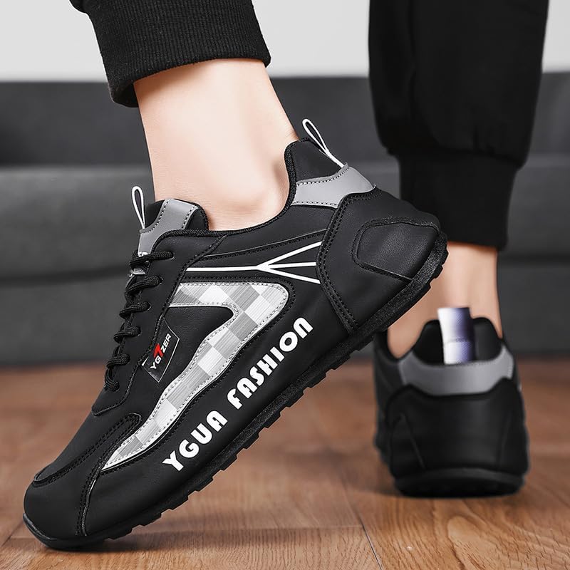 Стильные мужские кроссовки - эластичная застежка, противоскользящие беговые туфли, подходят для уличных тренировок подростков Hhhchpm, Prynne — фото 3