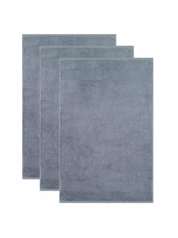 

Гостевое полотенце Villeroy & Boch 3er Pack, цвет grau-blau