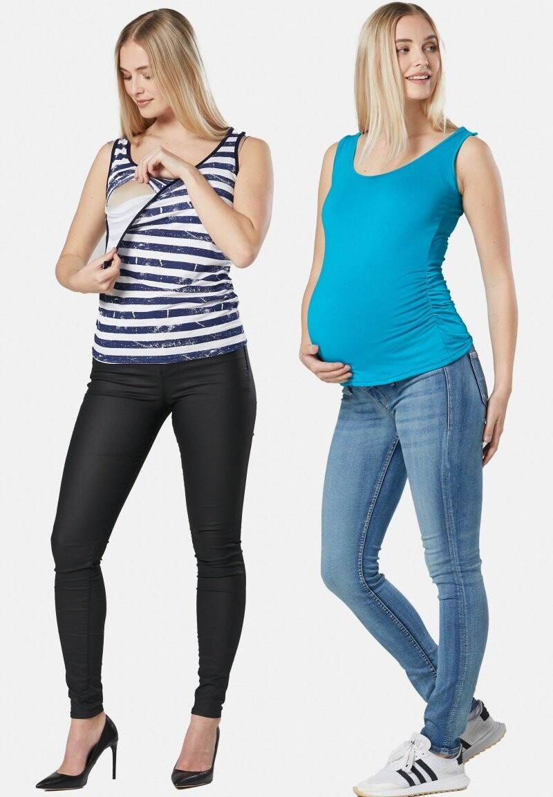 

Топ 2 PACK MATERNITY AND NURSING Chelsea Clark, светло-голубой