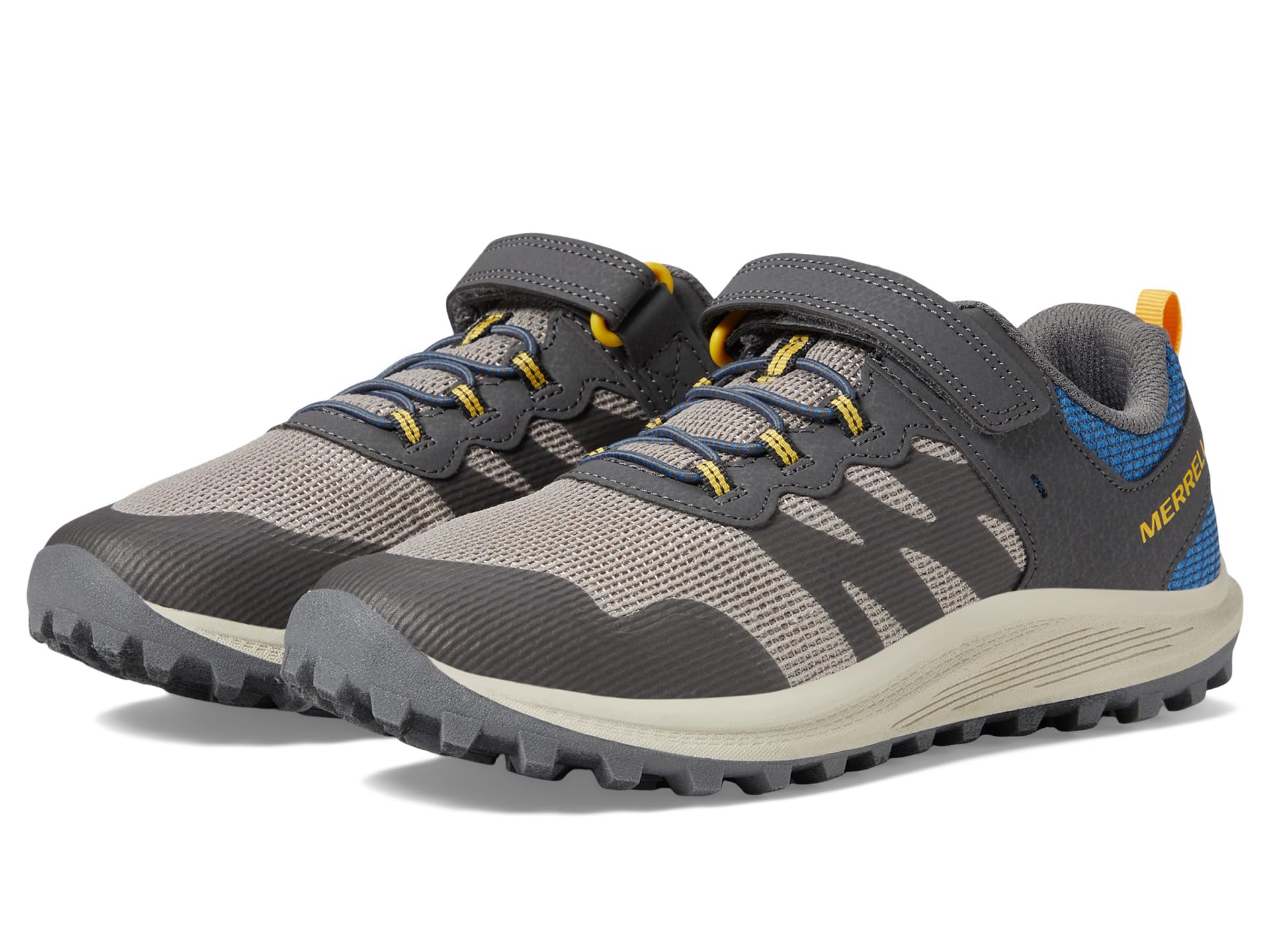 

Кроссовки Merrell Kids Nova 3, цвет Grey/Blue/Gold