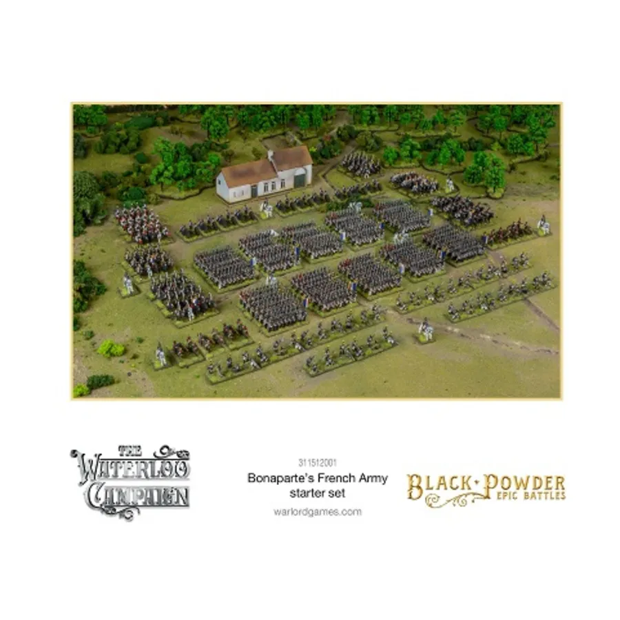 

Французский стартовый набор Бонапарта, Black Powder - Epic Battles - The Waterloo Campaign (15mm)