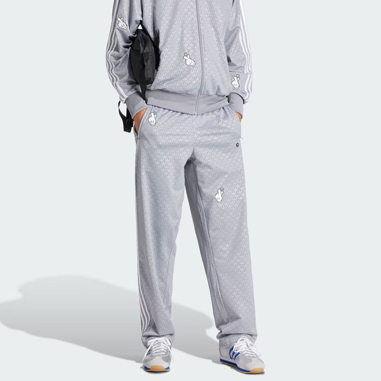 Трикотажные спортивные штаны Mickey Mouse Cobrand для мужчин, серые Adidas Originals, серый — фото 4
