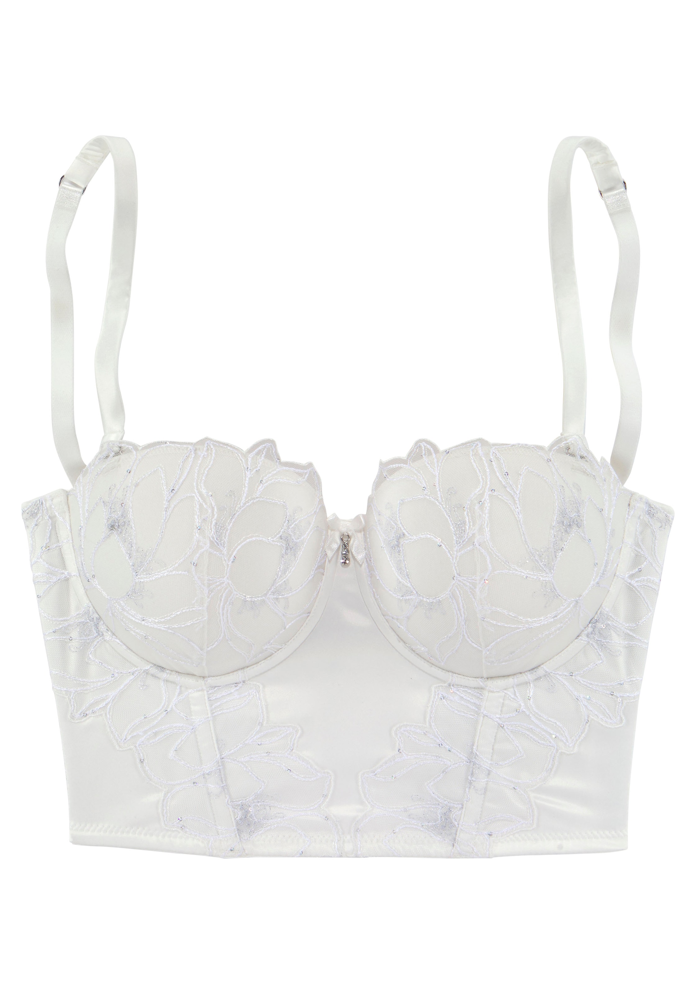 

LASCANA Корсет в белом цвете