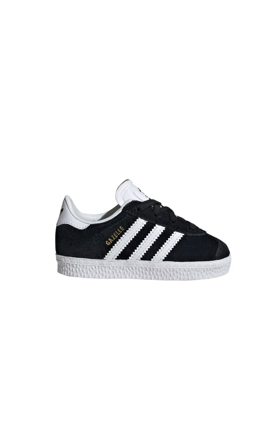 Кроссовки на шнуровке GAZELLE COMFORT CLOSURE ELASTIC LACES KIDS adidas, черный — фото 4